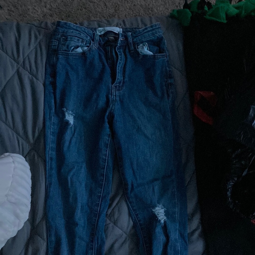 Jeans with small rips (intentional rips) good condition no tags fairly new
